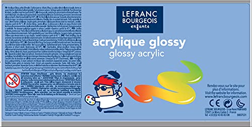 Lefranc Bourgeois- Pintura acrílica, Color Blanco, 250 ml (Paquete de 1) (L&B 807540)