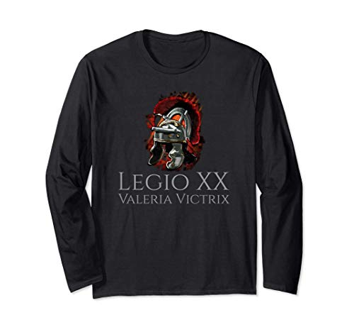 Legio XX Valeria Victrix - Ancient Roman Legionary Helmet Manga Larga