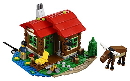 LEGO 31048 Creator - Set Cabaña Junto al Lago, Multicolor (31048)