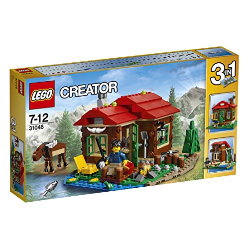 LEGO 31048 Creator - Set Cabaña Junto al Lago, Multicolor (31048)