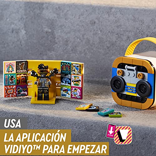 LEGO 43107 VIDIYO Hiphop Robot Beatbox Creador de Vídeos Musicales Juguete Realidad Aumentada App Set con Mini Figura