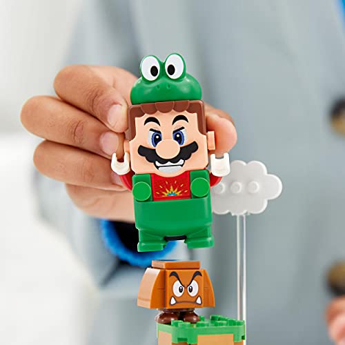 LEGO 71392 Super Mario Pack Potenciador: Mario Rana, Disfraz para Super Mario de Juguete, para Niños a Partir de 6 años