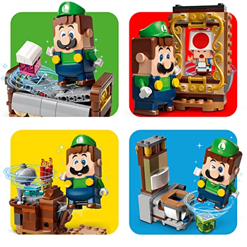 LEGO 71401 Super Mario Set de Expansión: Juego embrujado de Luigi’s Mansion, Juguete Construible con Figuras de Toad y Rey Boo