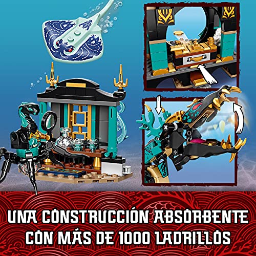 LEGO 71755 Ninjago Templo del Mar Infinito, Juguete de Construcción para Niños +9 Años con Mini Figuras de los Ninjas