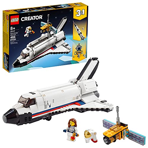 Lego Creator 31117 Space Shuttle - Juego de cohete y aterrizaje 3 en 1 (486 piezas)