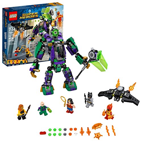 LEGO DC Super Heroes Lex Luthor Mech Takedown 76097 Building Kit (406 Piece)