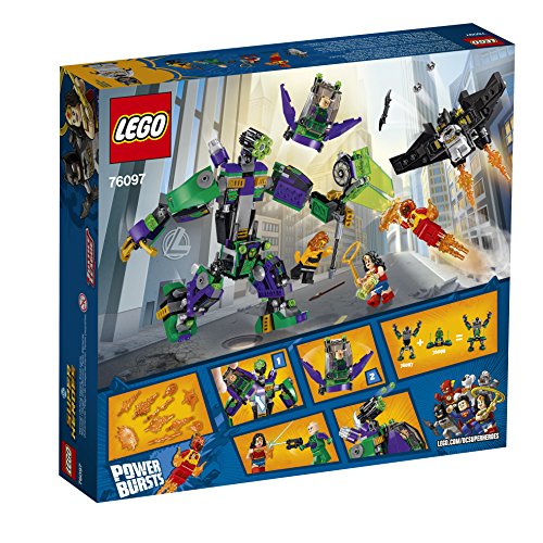 LEGO DC Super Heroes Lex Luthor Mech Takedown 76097 Building Kit (406 Piece)