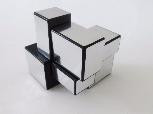 Level25 Cubo 2x2x2 Mirror Cube 2x2 Plateado Regalo Original