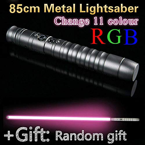 Lightsaber Rgb Coloring Role Juega Luke Skywalker Lightssable Jedi Sith Force Fx Duel Sound High Gift. Negro