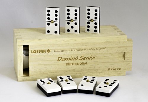 Loffer - Dominó Profesional Senior, Caja de Madera (Domarch A352M)