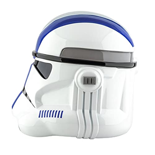 Lubudup Casco mandaloriano de Star Wars, casco de PVC con cubierta completa de cara para cosplay, disfraz de Halloween, disfraz de cosplay para fiestas y festivales