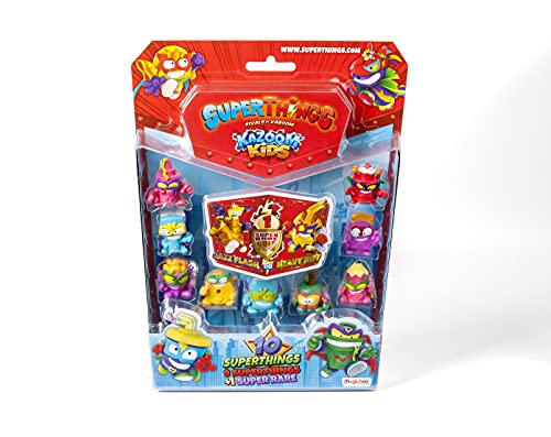 Magic Box Super Things - Blister con 9 Superthings + 1 Superthings Dorado, PST8B416IN00