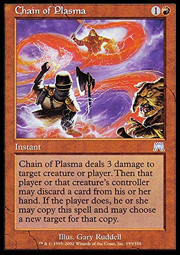 Magic The Gathering - Chain of Plasma - Cadena de plasma - Onslaught - Foil