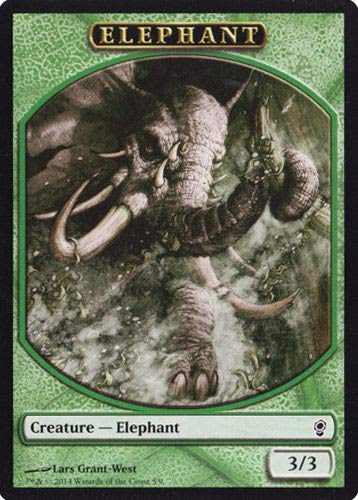 Magic: the Gathering - Elefante Token - Conspiracy by Magic: the Gathering