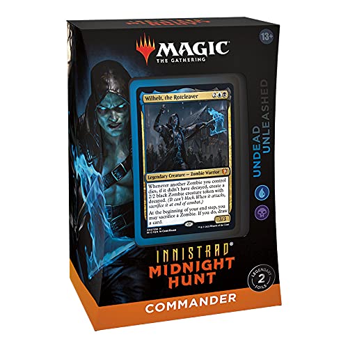 Magic: The Gathering - Innistrad Midnight Hunt Commander Decks Display de 4