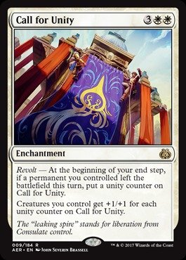 Magic The Gathering - Llamada a la Unidad (009/184) - Revuelta de éter - Lámina