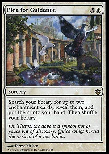 Magic The Gathering - Plea for Guidance - Invocar una guía - Born of The Gods - Foil