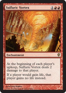 Magic The Gathering - Sulfuric Vortex - Conspiracy - Foil by