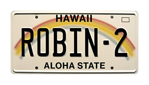 Magnum PI | ROBIN-2 | Placa de matrícula estampada de metal