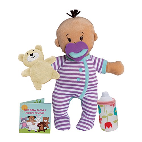 Manhattan Toy Wee Baby Stella Sleepy Times Scent - Juego de muñecas Suaves, Color Beige