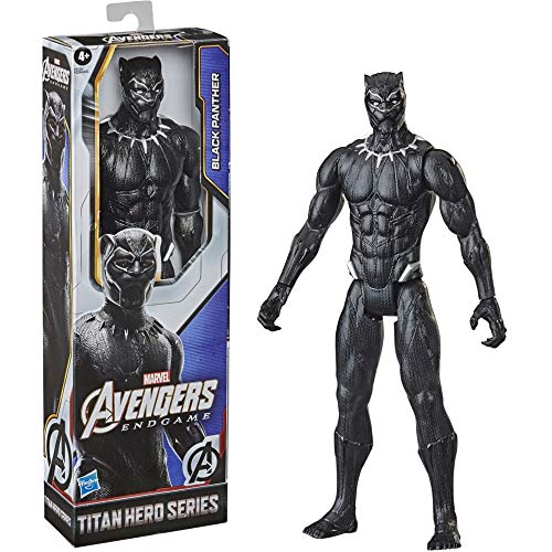 Marvel Avengers Titan Hero Series - Figura de 30 cm de Pantera Negra - Edad: 4 años en adelante