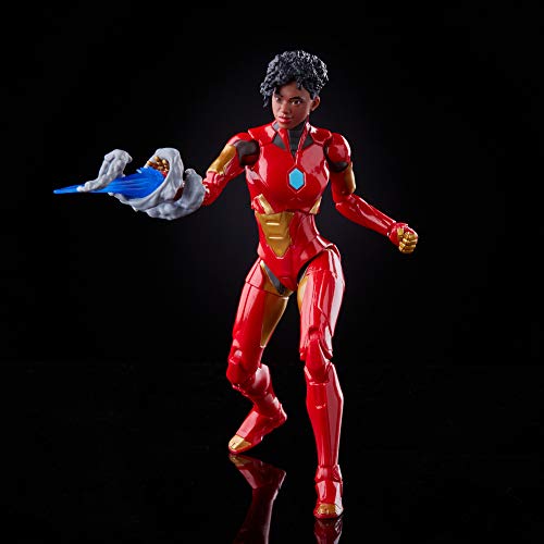 Marvel Classic Hasbro Series - Figura de Ironheart de 15 cm - Diseño y articulación Premium - Incluye 5 Accesorios y 1 Pieza de Figura para armar