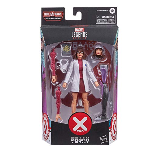 Marvel Figura de acción Coleccionable de Moira MacTaggert de X-Men de 15 cm de Hasbro Legends Series, con 5 Accesorios, a Partir de 4 años