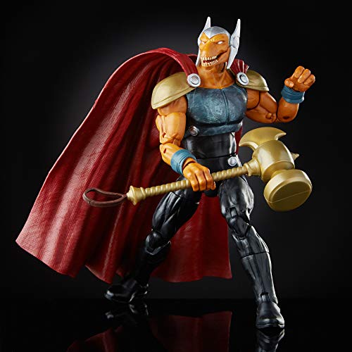 Marvel Legends Series Beta Ray Bill 6-Inch Collectible Action Figure Toy for Ages 6 and Up with Accessories and Build-A-Figure Piece