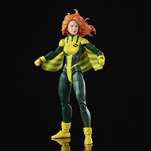 Marvel Legends Series - Figura de Siryn de los X-Men - Juguete de colección de 15 cm, con 2 Accesorios y 1 Pieza de Figura para armar