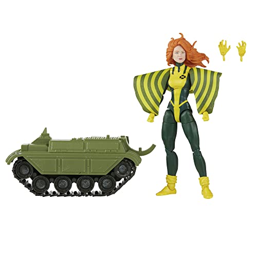 Marvel Legends Series - Figura de Siryn de los X-Men - Juguete de colección de 15 cm, con 2 Accesorios y 1 Pieza de Figura para armar