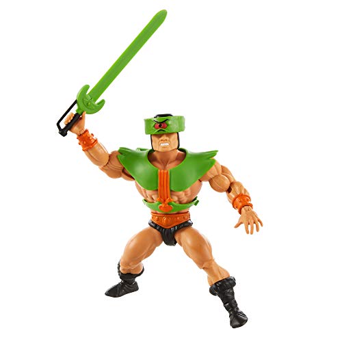 Masters of the Universe (Masters del Universo Orígenes) Figura Tri-Klops, Muñeco Articulado de Juguete (Mattel GRX02)