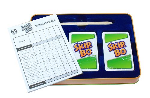 Mattel Games L3671 - Juego de cartas Skip-Bo Deluxe