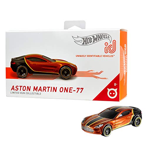 Mattel - Hot Wheels ID Vehículo de juguete, coche Aston Martin One -77 , +8 años ( FXB07)