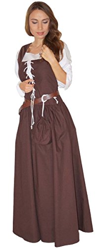 Maylynn 14261-S - Traje Medieval Disfraz de Criada Campesina Medieval Celia, Talla S ca. 38/40