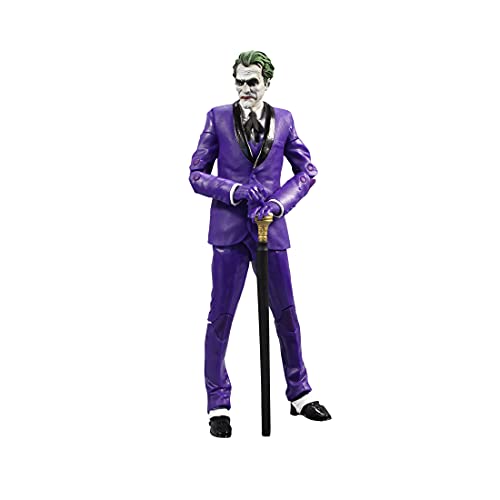 McFarlane TM30139 DC Multiverse Batman Tres Figuras 7IN WV1-THE Joker (Clásico), Multicolor