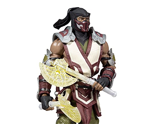 McFarlane Toys 11054-8 Mortal Kombat 2PK-Sub-Zero VS SHAO Khan, Multicolor