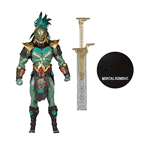 McFarlane Toys TM11057 Mortal Kombat 7IN Figuras WV7-KOTAL KAHN, Multicolor