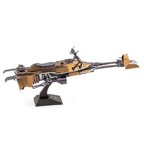 METAL EARTH MAQUETA / PUZZLE 3D De metal. - STAR WARS SPEEDER BIKE - Monta tus modelos favoritos en casa. (MMS414)