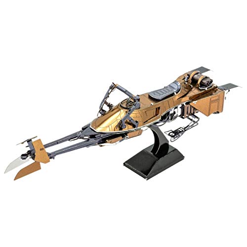 METAL EARTH MAQUETA / PUZZLE 3D De metal. - STAR WARS SPEEDER BIKE - Monta tus modelos favoritos en casa. (MMS414)