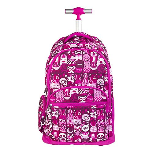 MILAN Mochila Trolley Hey Girl con Ruedas (625601HYP)