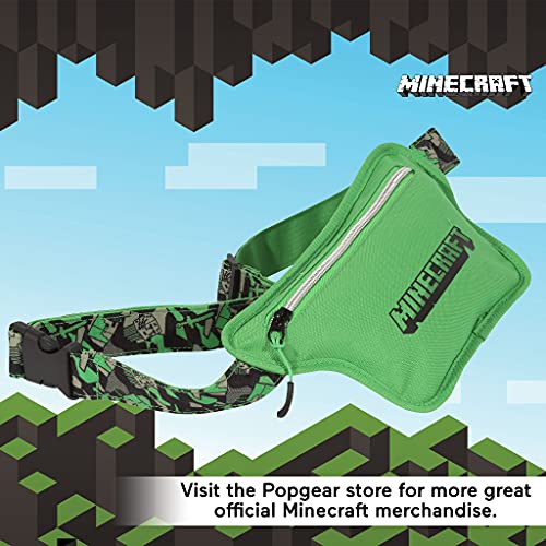 Minecraft Camo Creeper Boys Bum Bag | Official Merchandise