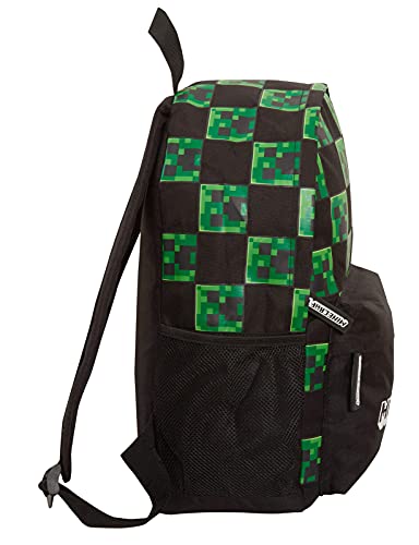 Minecraft Mochila para niños, adultos, enredadera, gamer, escuela, bolsa, videojuegos, portátil, mochila para videojuegos, regalo para jugadores