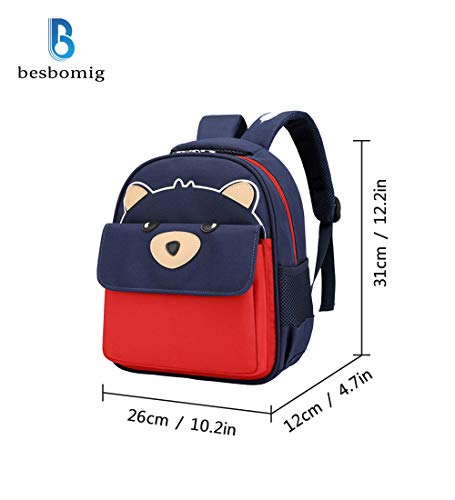 Mochila Infantil de 3-9 Años - Guardería Mochila Escolar para Niñas y Niños besbomig