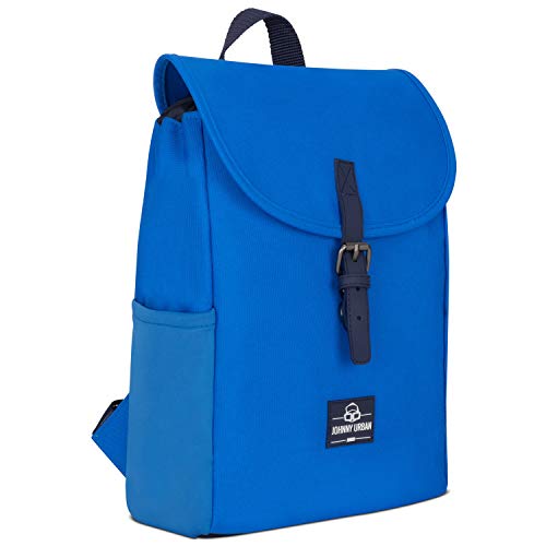 Mochila Infantil Niños y Niñas Azul - Johnny Urban Junior Bolso Liam Hecho de Botellas Pet Recicladas, Mochila para Niños Escolares, Guardería y Colegio, Repelente al Agua y sin BPA