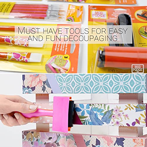 Mod Podge PE2295, Multicolor, Decoupage Tool Set