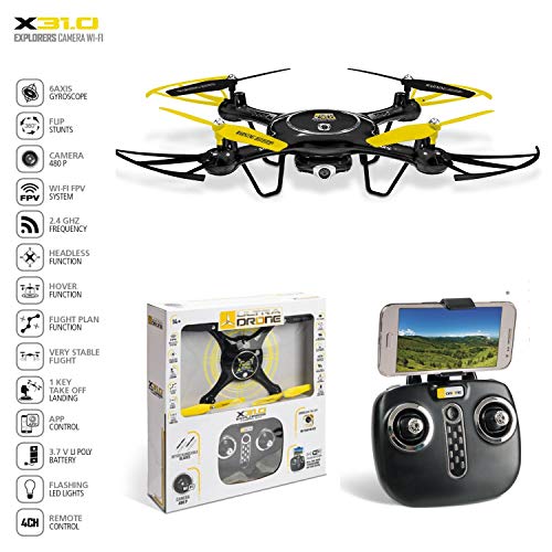 Mondo – 1 – Ultradrone X31.0 Explorers – New – R/C + CAM. WiFi