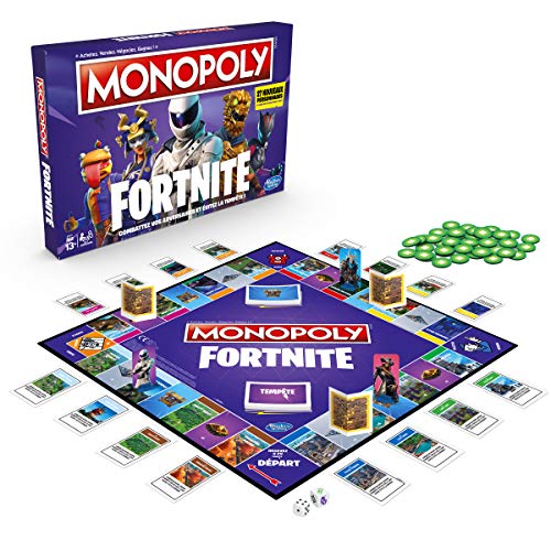 Monopoly Fortnite - Juego de Mesa (versión Francesa)