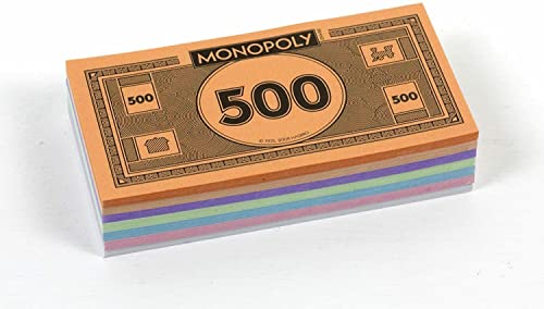 Monopoly Money 10's Top Up Pack 2022 Efectivo Wonga Monies 10 Dollar x15 Recambio Juego de mesa Repuestos Oficiales Genuinos