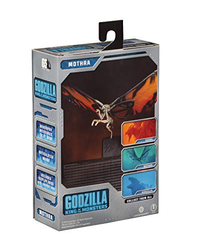 NECA Figura Mothra, 18 cm, Godzilla: King of The Monsters 2019