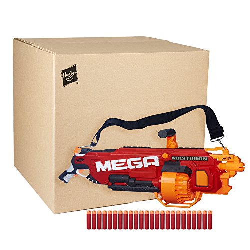 Nerf-N-Strike Mega Mastodon Toy Blaster, Color (desestablecido), (Unset) (Hasbro B5575F07)